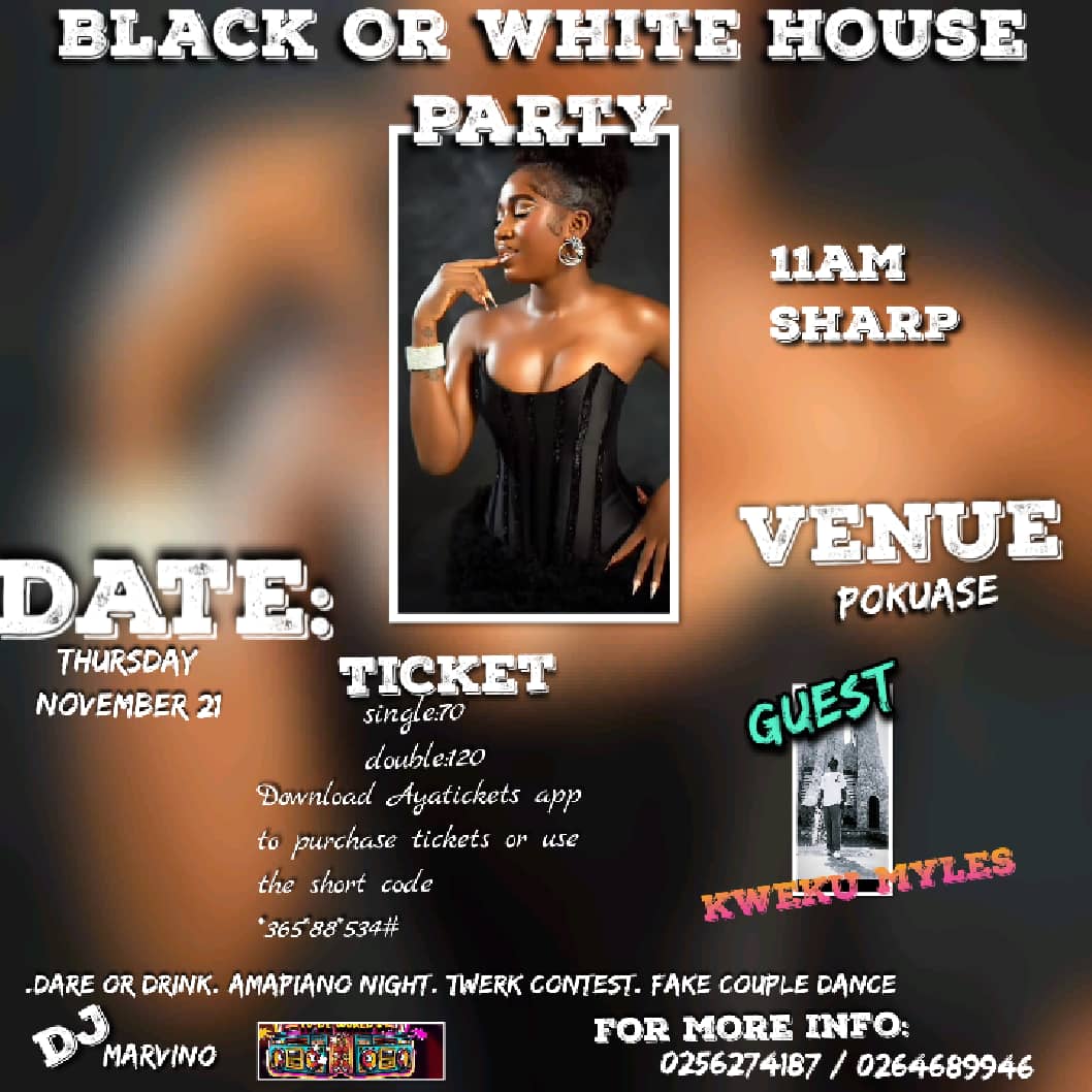 Black and White House Party