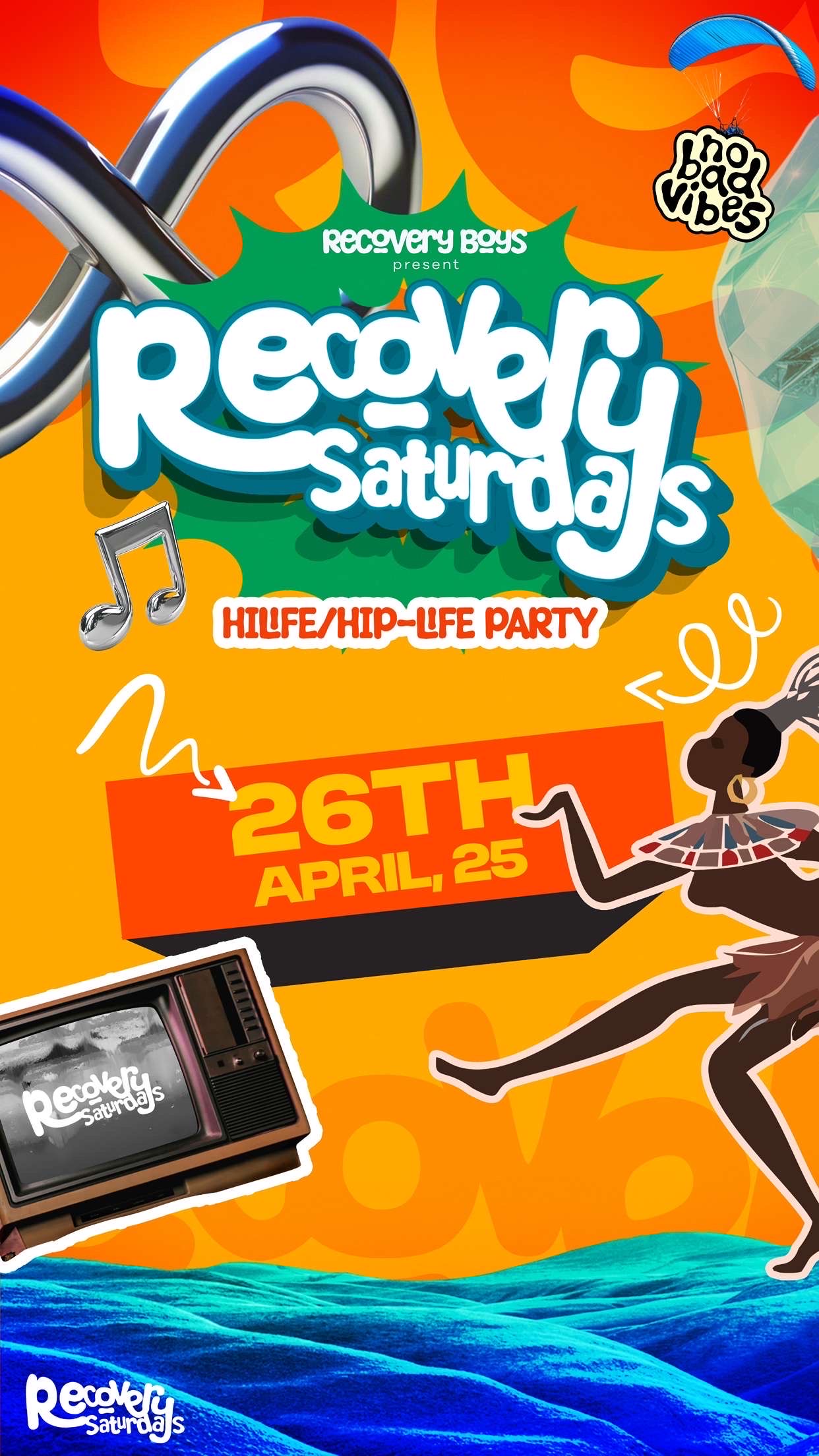 RECOVERY SATURDAYS- HIGH LIFE & HIPLIFE EDITION