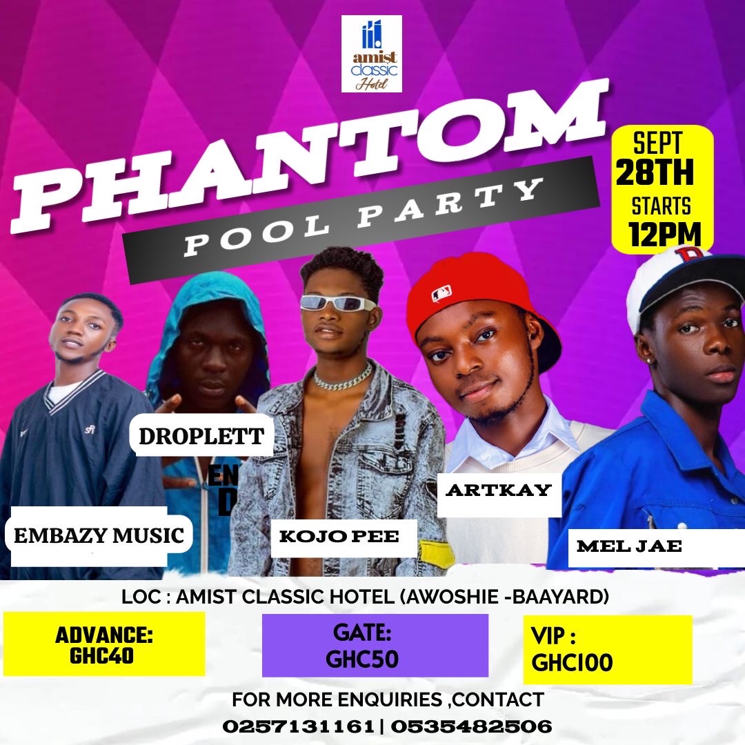 PHANTOM POOL PARTY