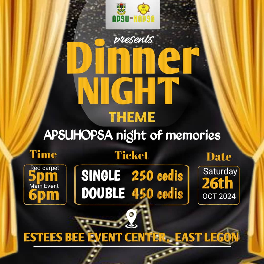 APSUHOPSA DINNER