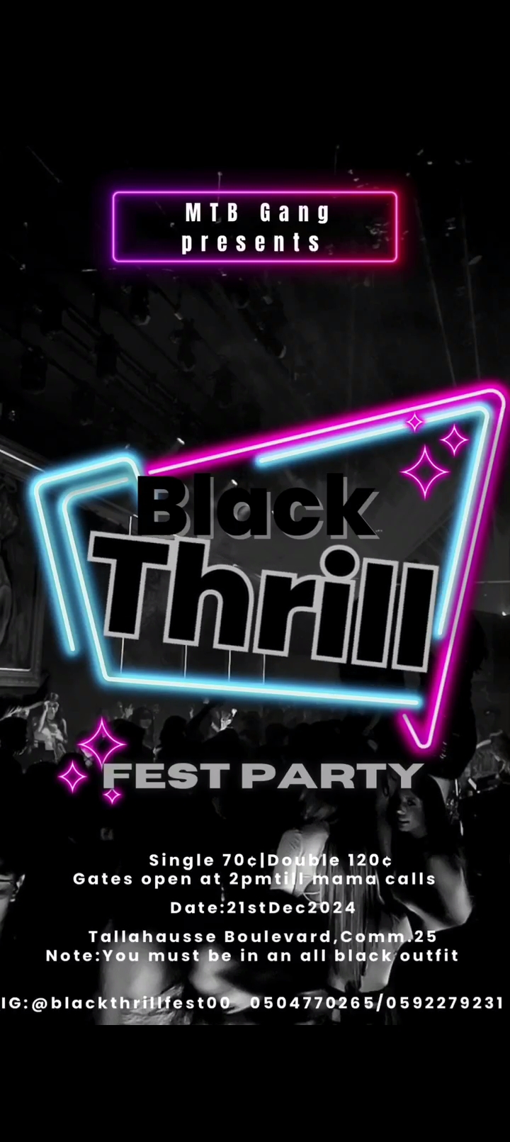 Black Thrill Fest Party