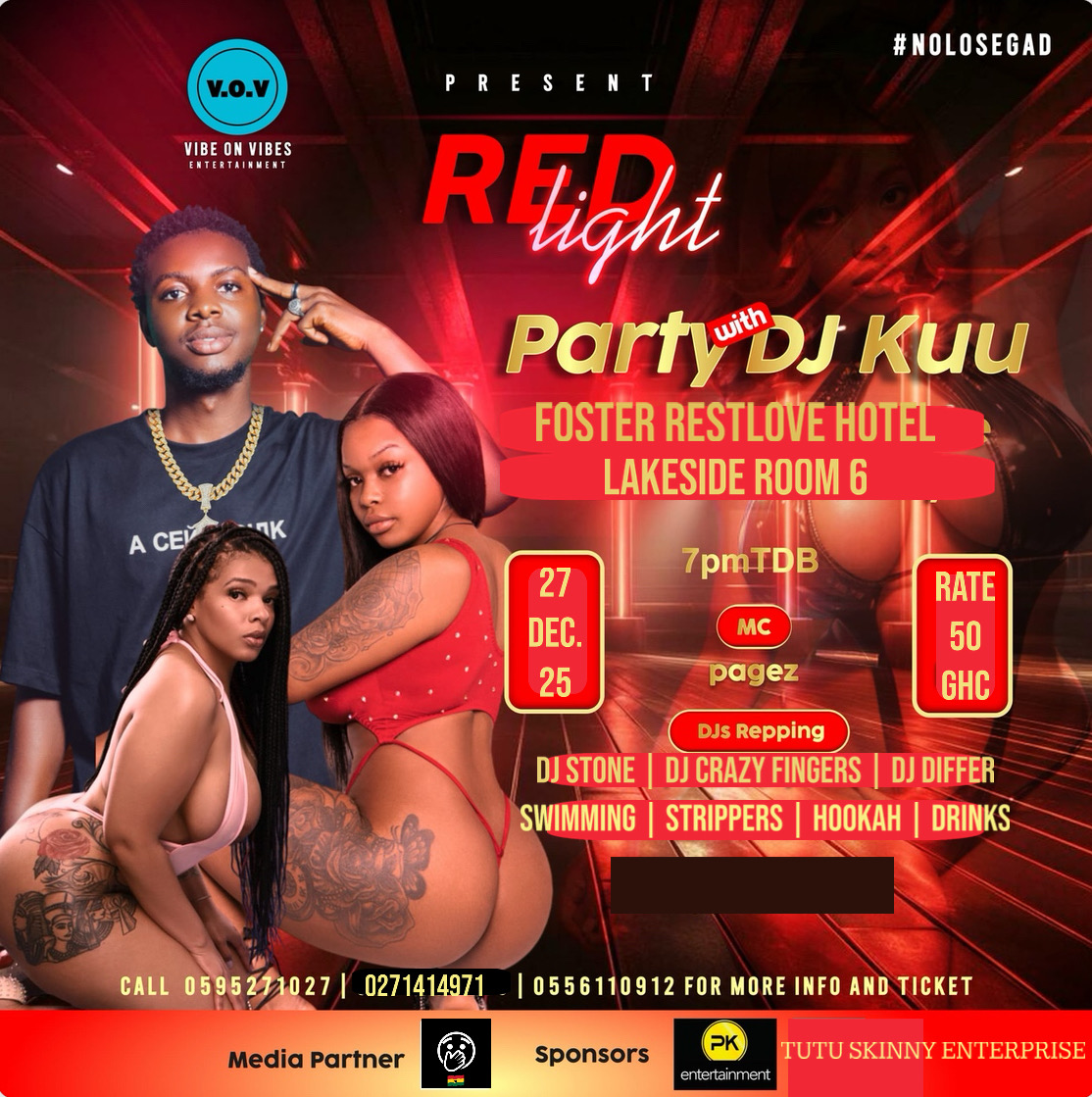 REDLIGHT PARTY WITH DJ KUU