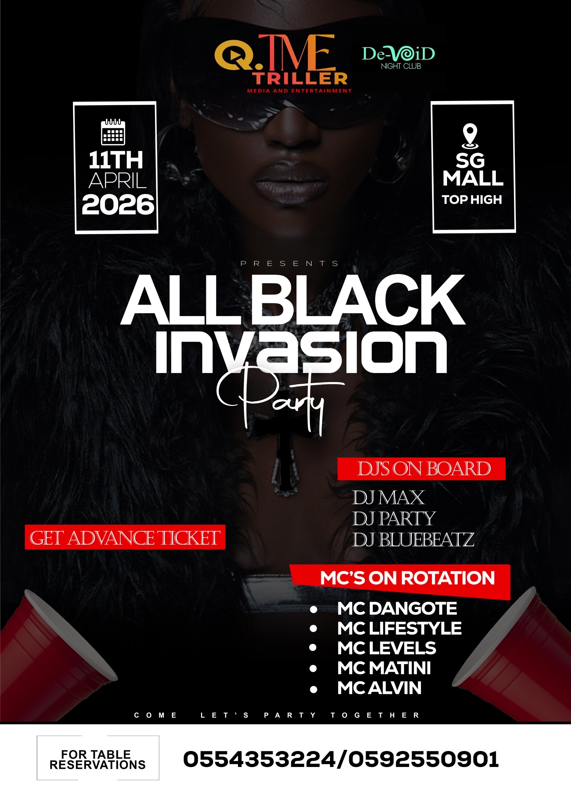 All Black Invasion