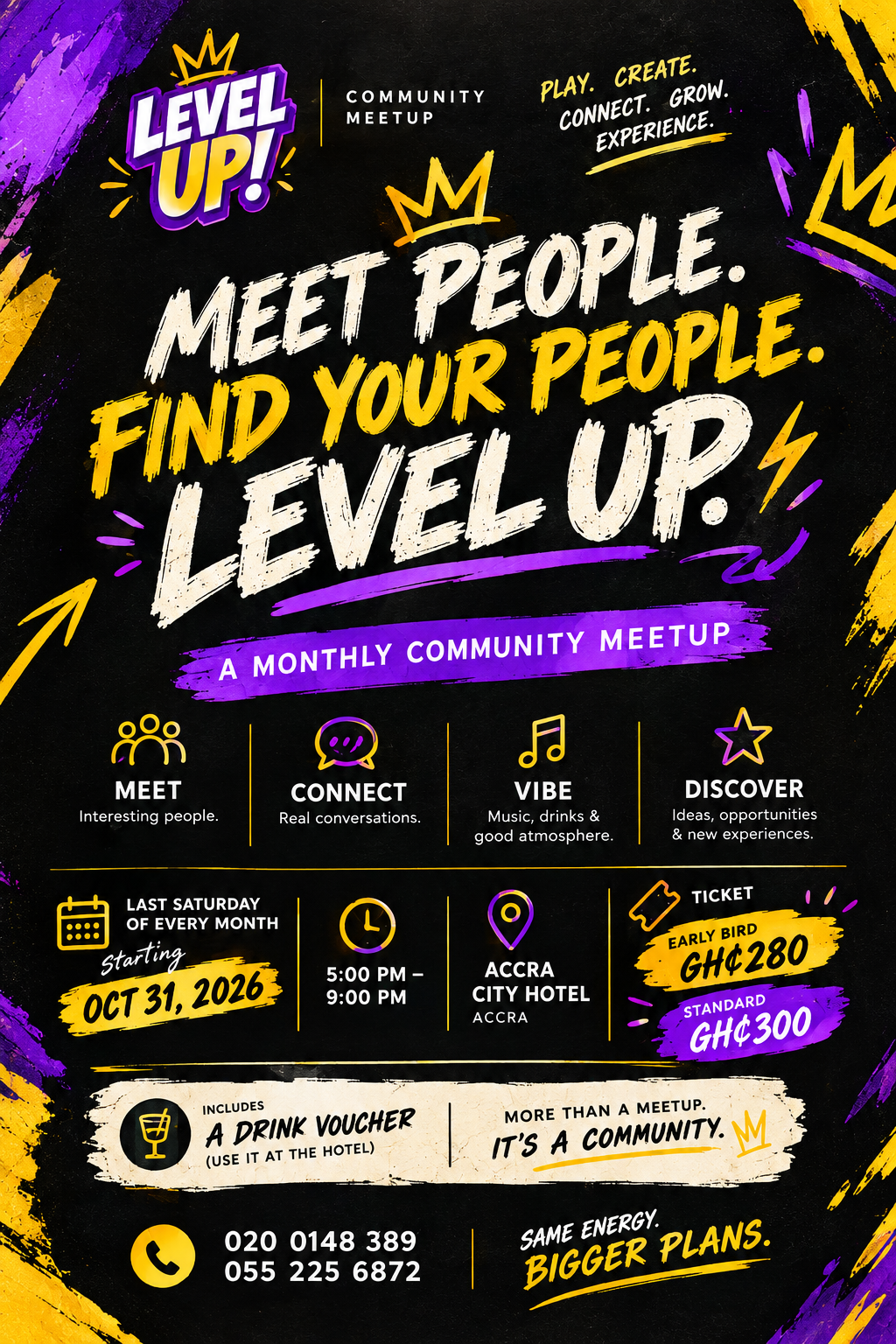 LEVEL UP! ??
