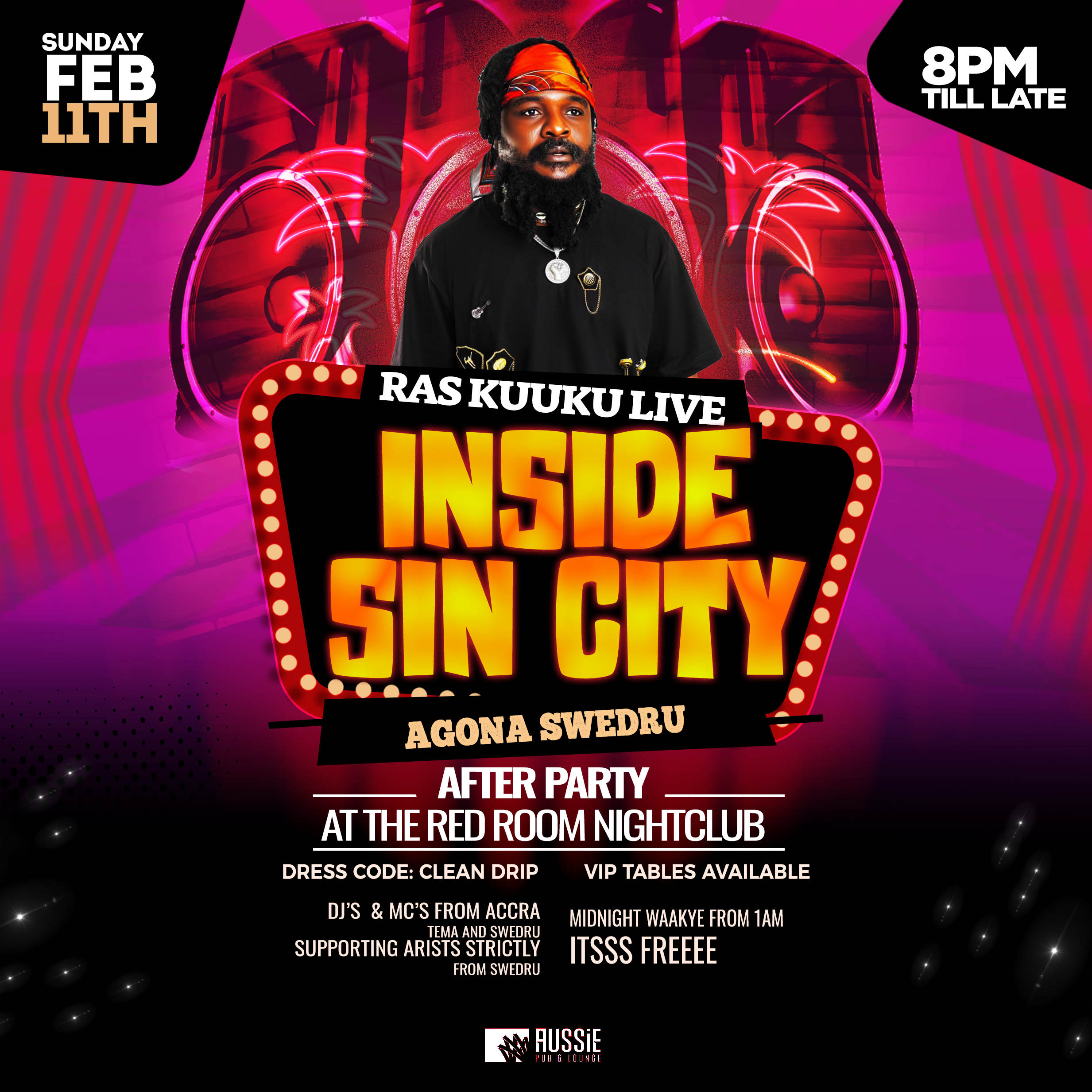 RAS KUUKU LIVE INSIDE SIN CITY AGONA SWDRU