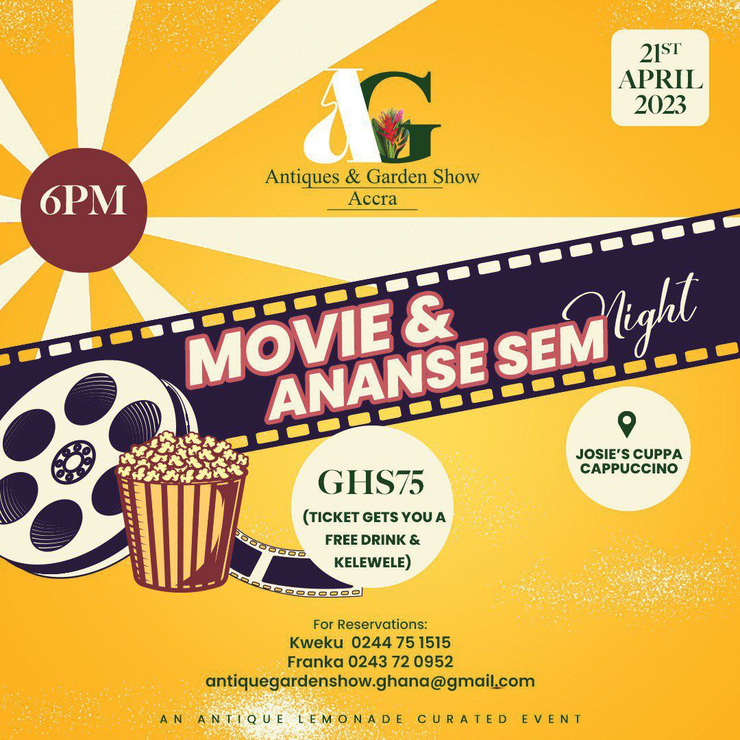 Vintage Movie Night and Anansesem