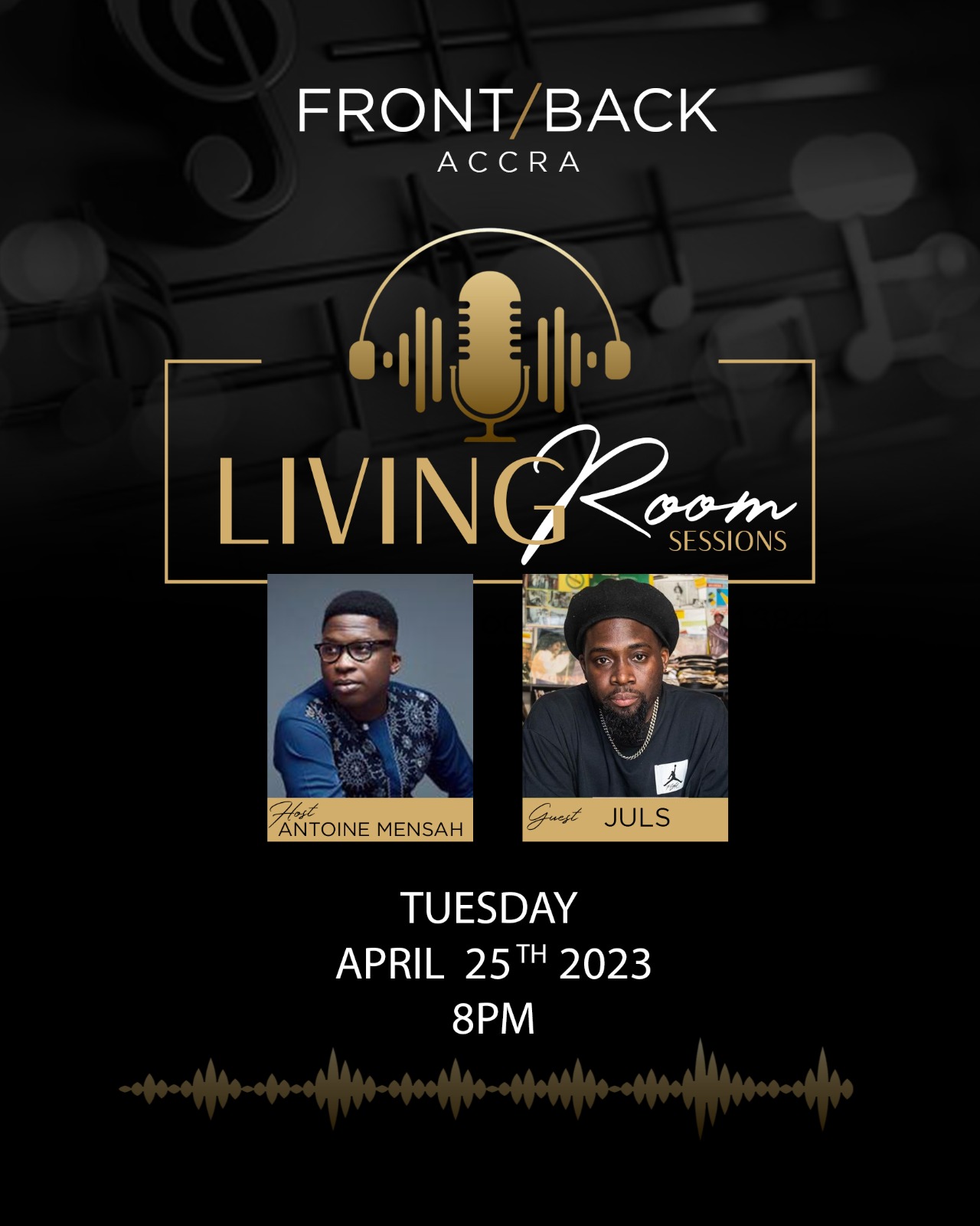 Front/Back Living Room Sessions with Juls and Antoine Menah