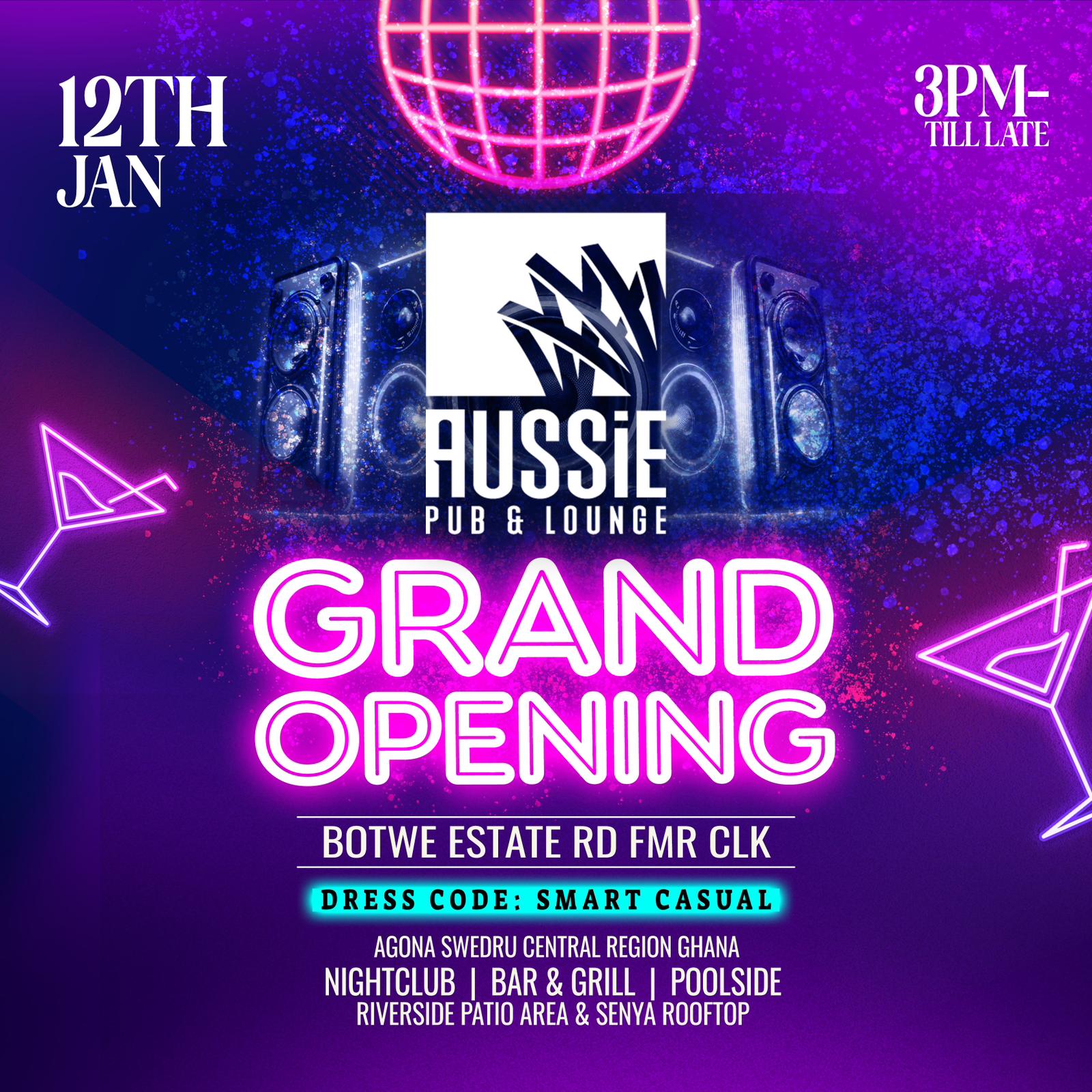 Grand Opening of Aussie and Lounge
