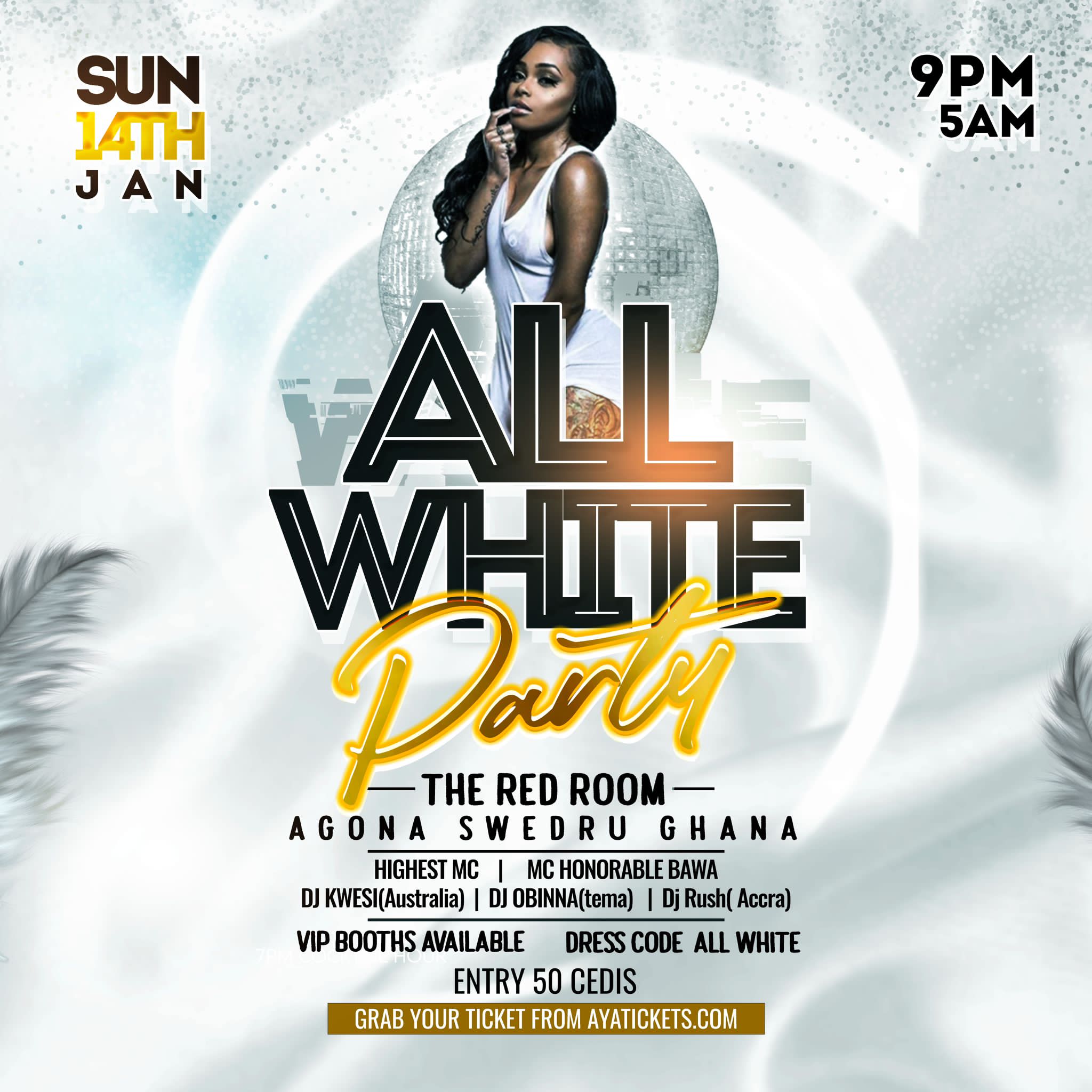All White Party - The Red Room