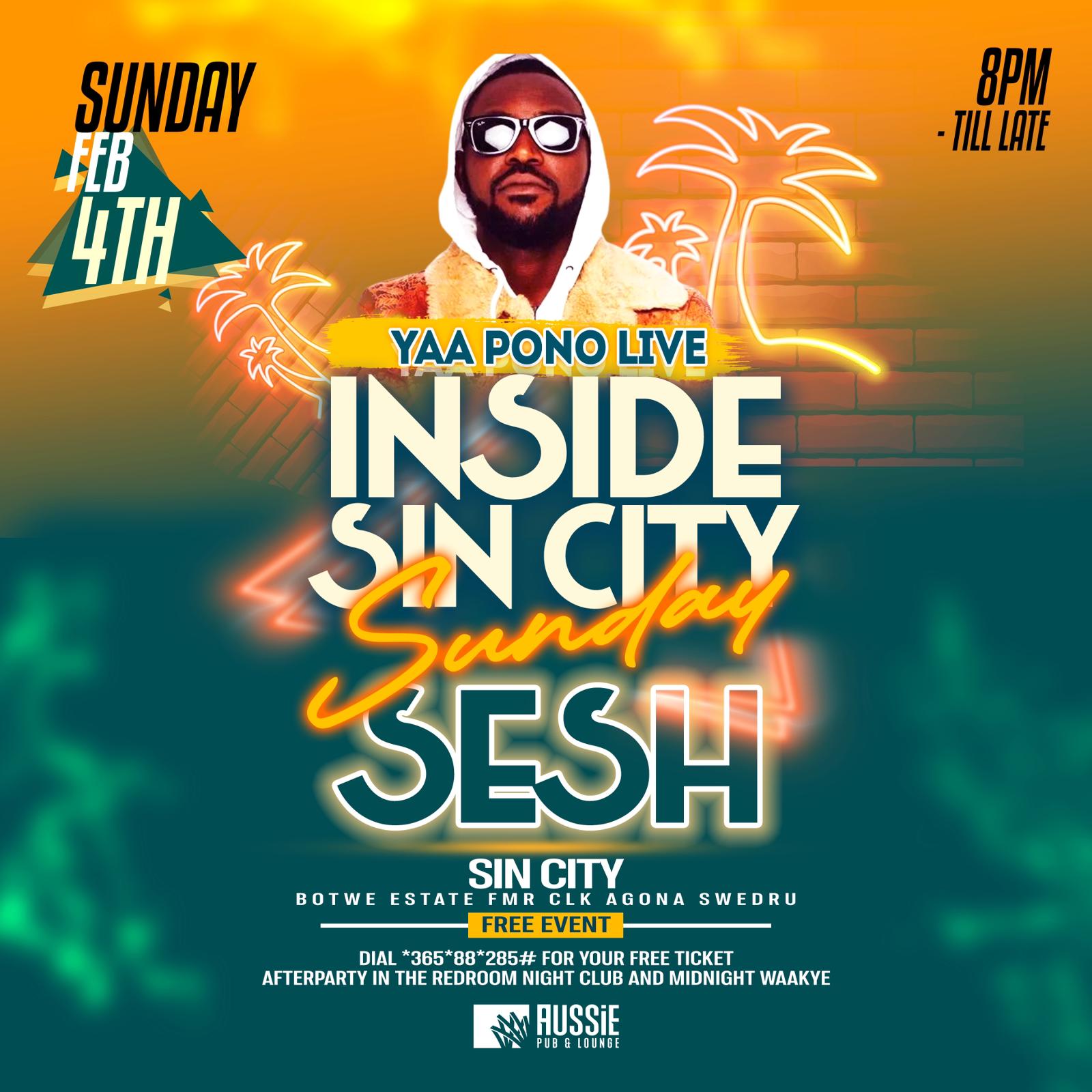 YAA PONO LIVE INSIDE SINCITY SUNDAY SESH
