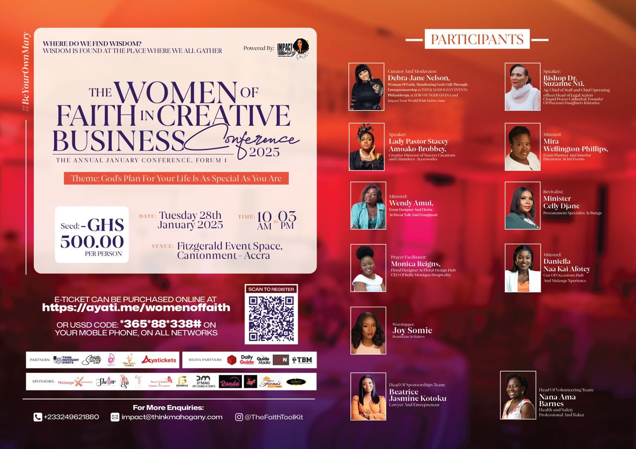 WOMEN OF FAITH IN CREATIVE BUSINESS CONFERENCE 2025