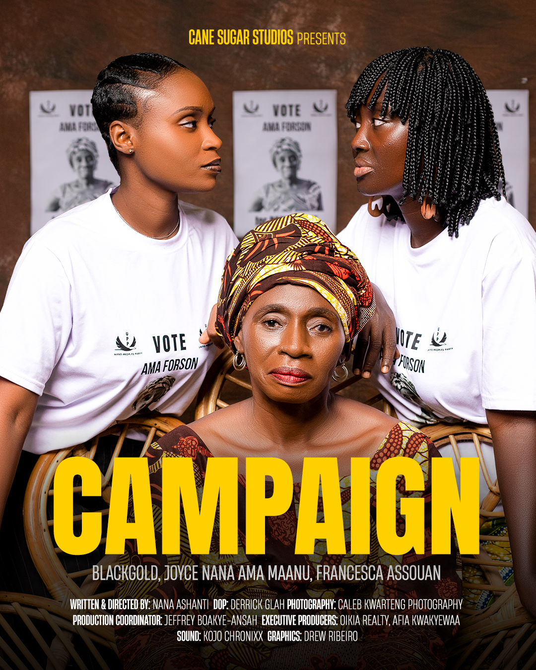 "CAMPAIGN"- Short Film Premiere & Launch of CANE SUGAR STUDIOS