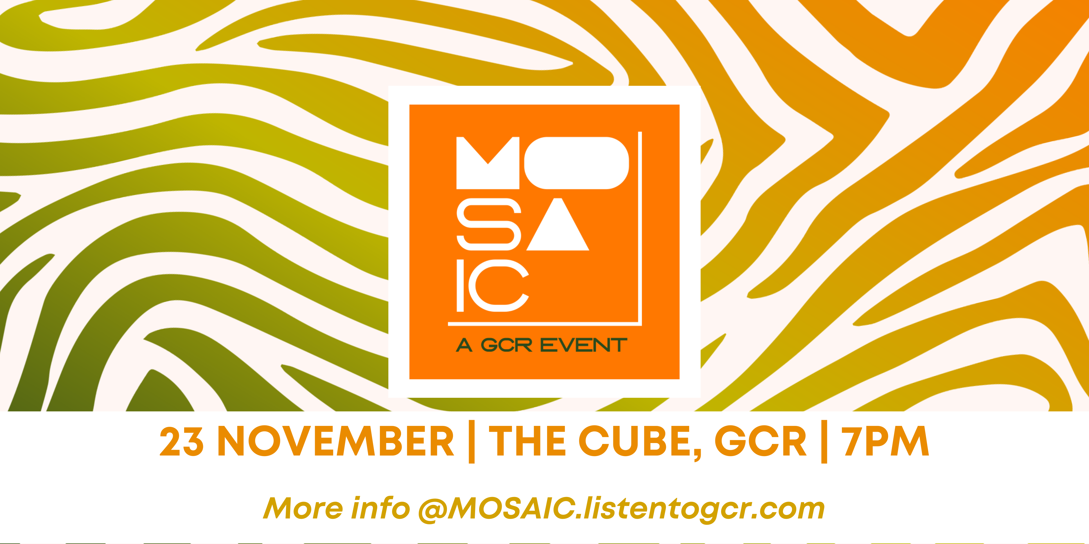 MOSAIC 2024: A live podcast, music and community festival