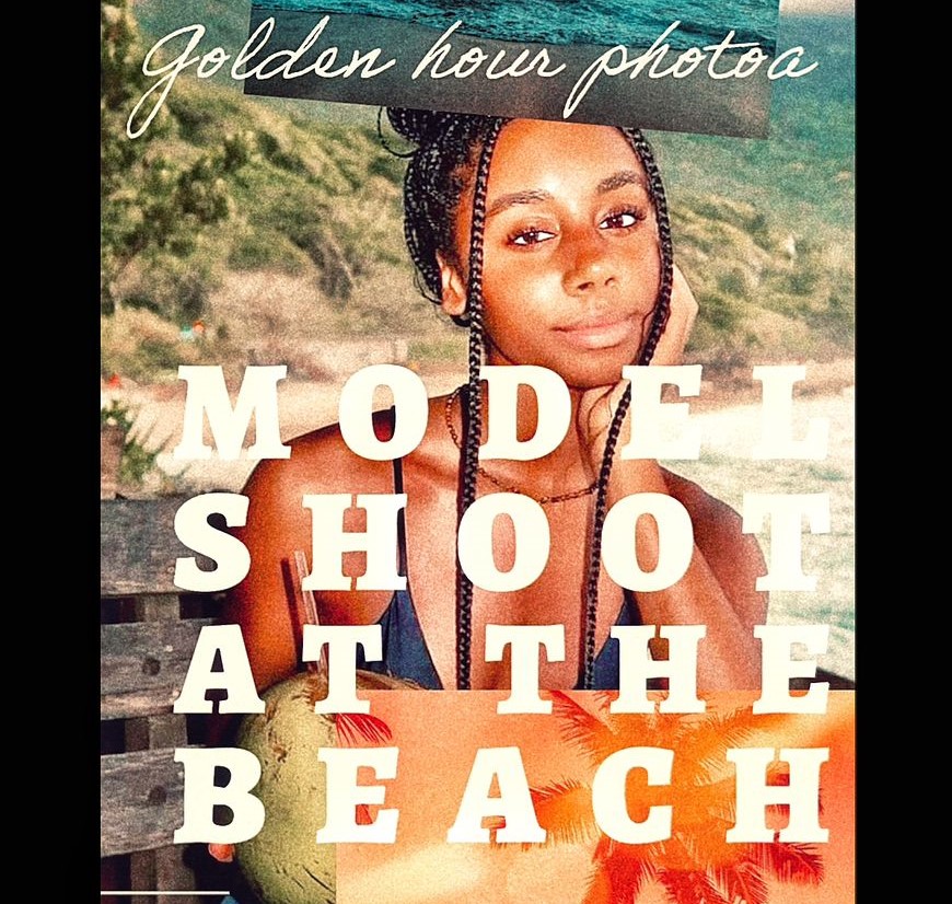 Model Beach Shoot