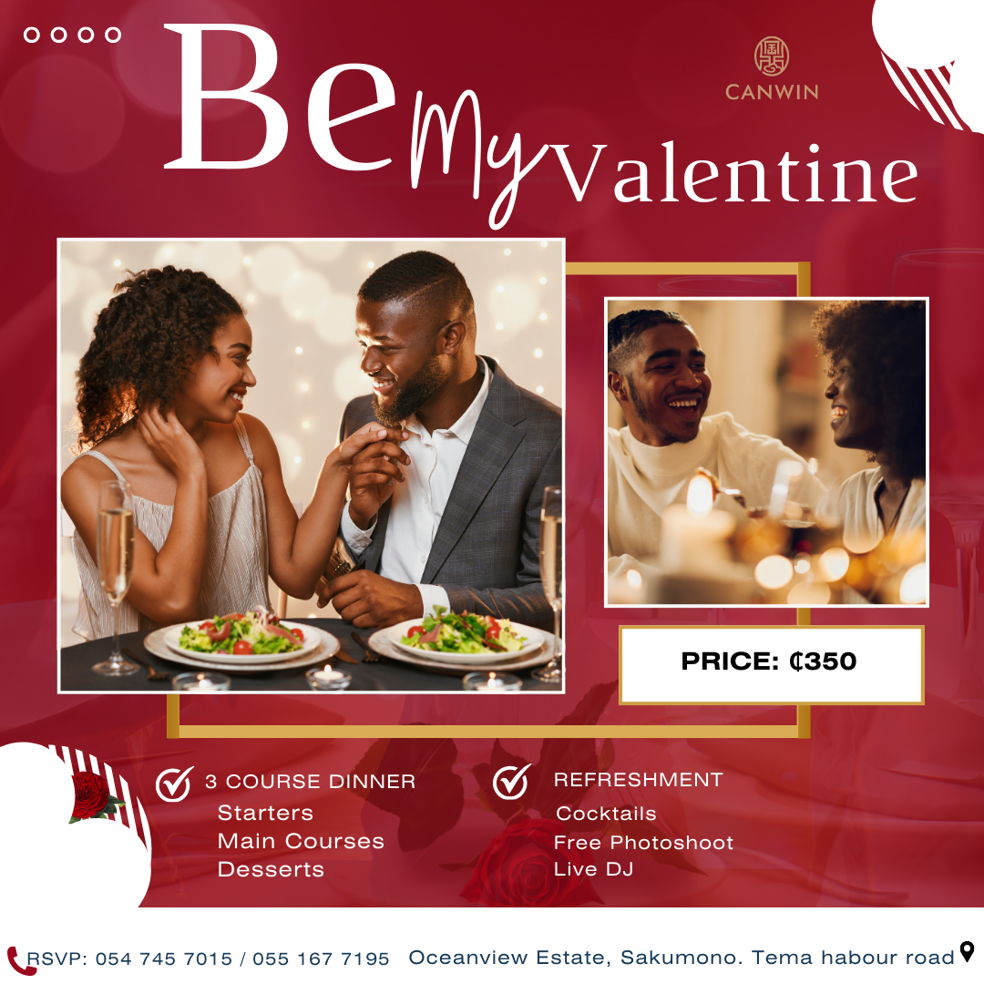 "Be My Valentine"  VALENTINE DINNER NIGHT