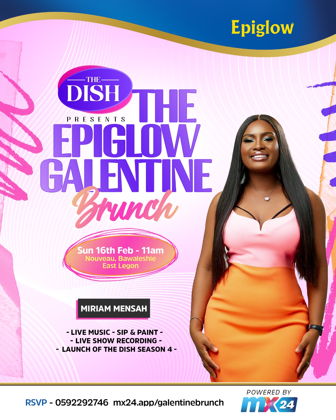 The Epiglow Galentine Brunch (Launching the 4th Season of The Dish