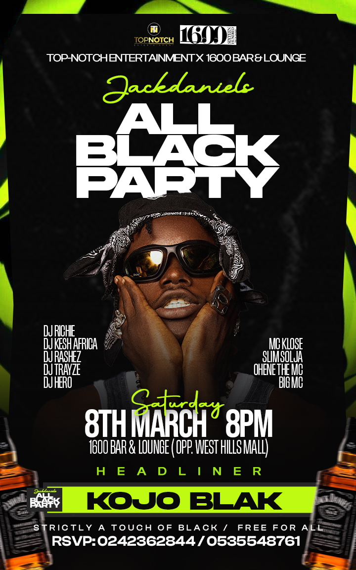 JACKDANIELS ALL BLACK PARTY
