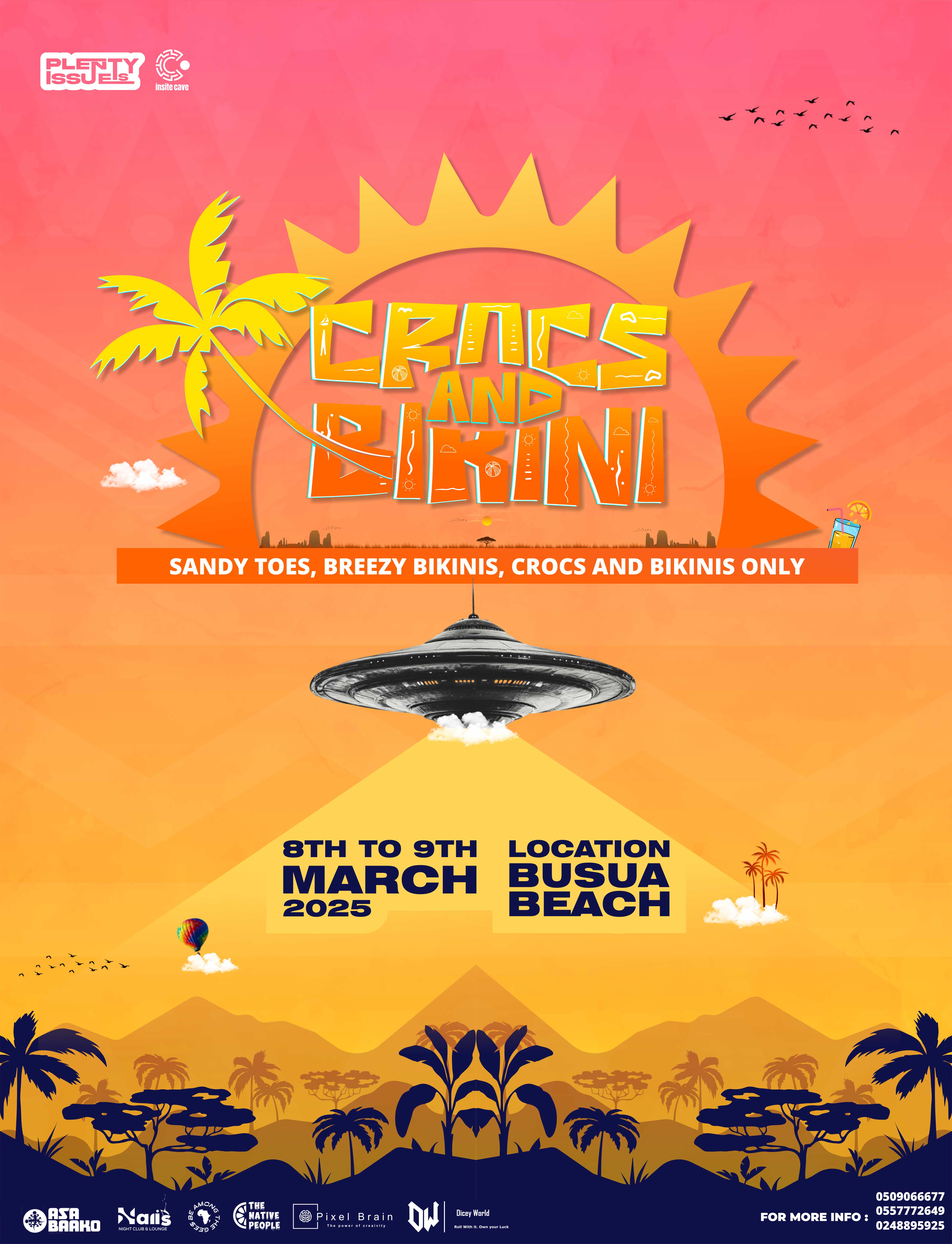 Crocs And Bikini Beach Festival