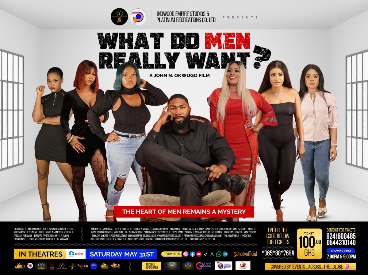 "WHAT DO MEN REALLY WANT?" Movie Premiere