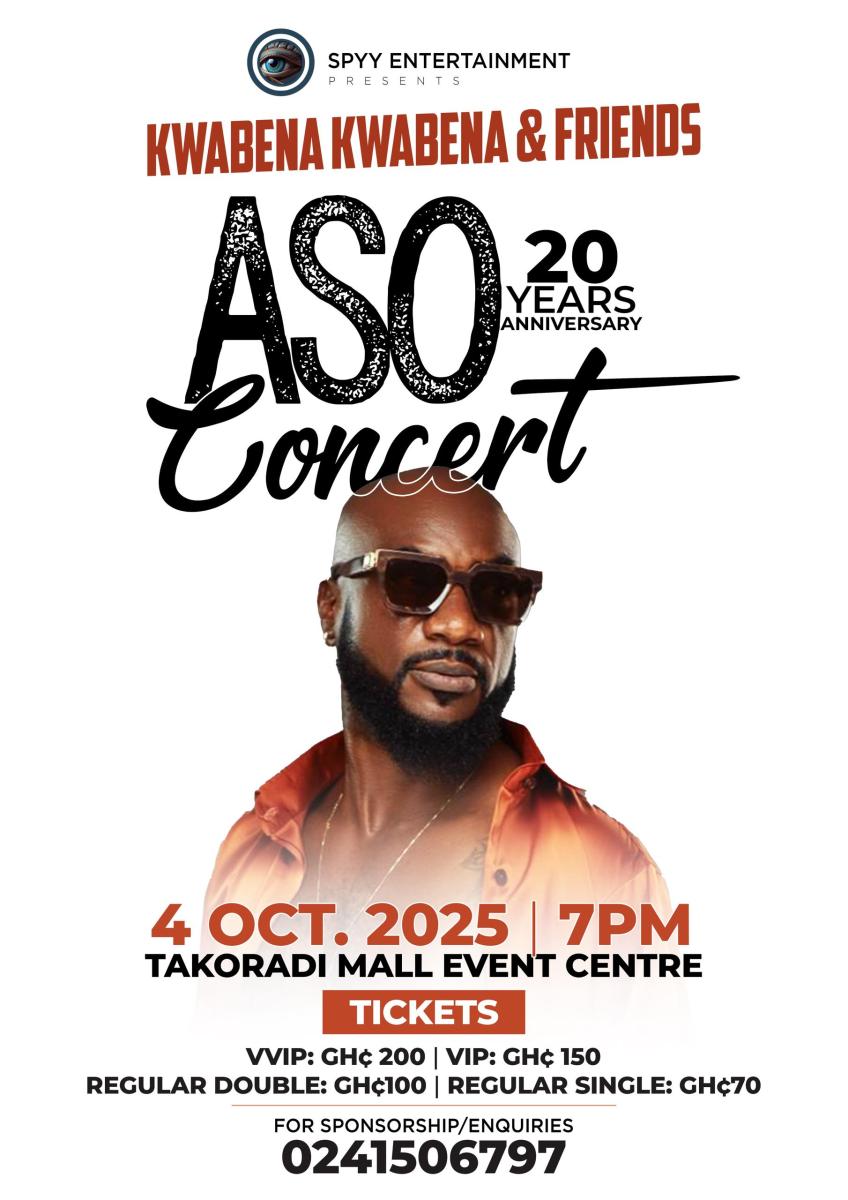 Kwabena Kwabena – ASO @ 20 Years Anniversary Celebration