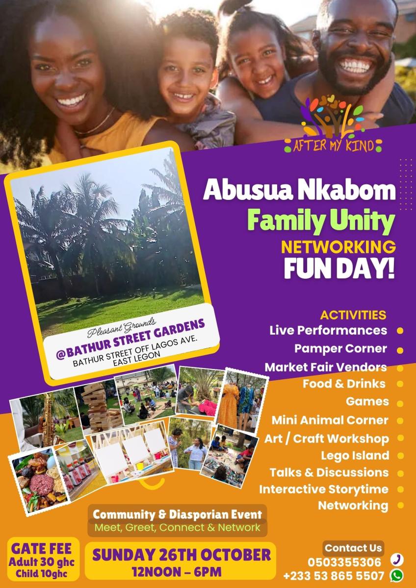 Abusua Nkabom - Family Unity Networking Fun Day!