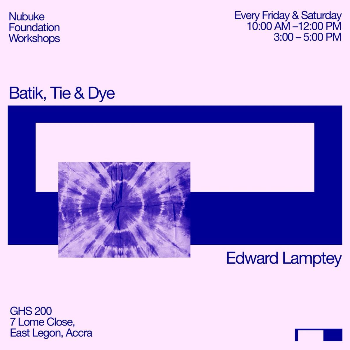 Batik & Tie Dye Workshop