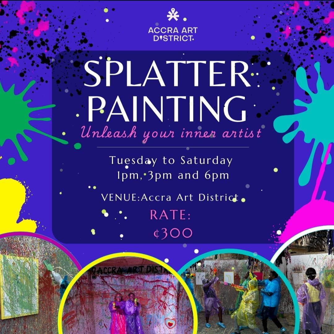 SPLATTER PAINTING