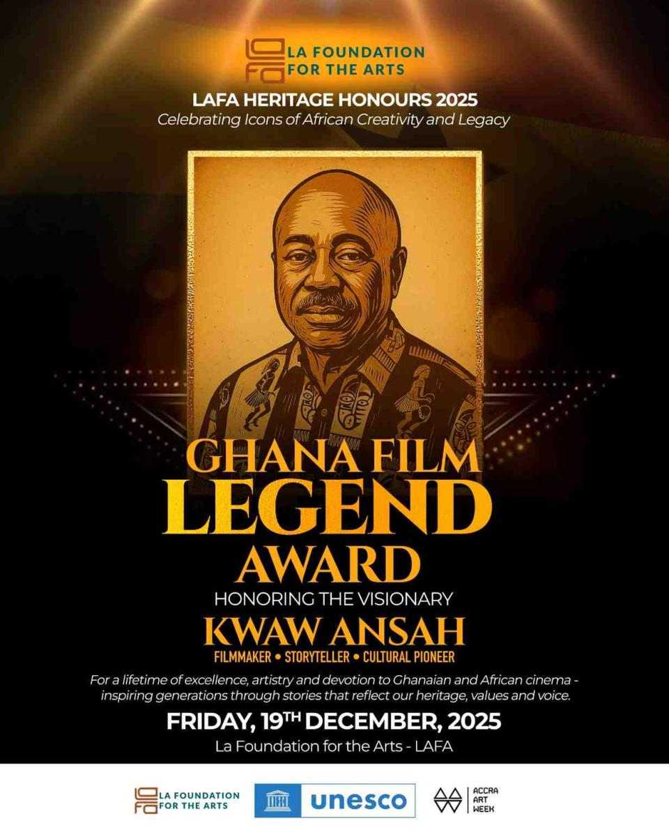LAFA Heritage Honours - Ghana Film Legend Award, 2025