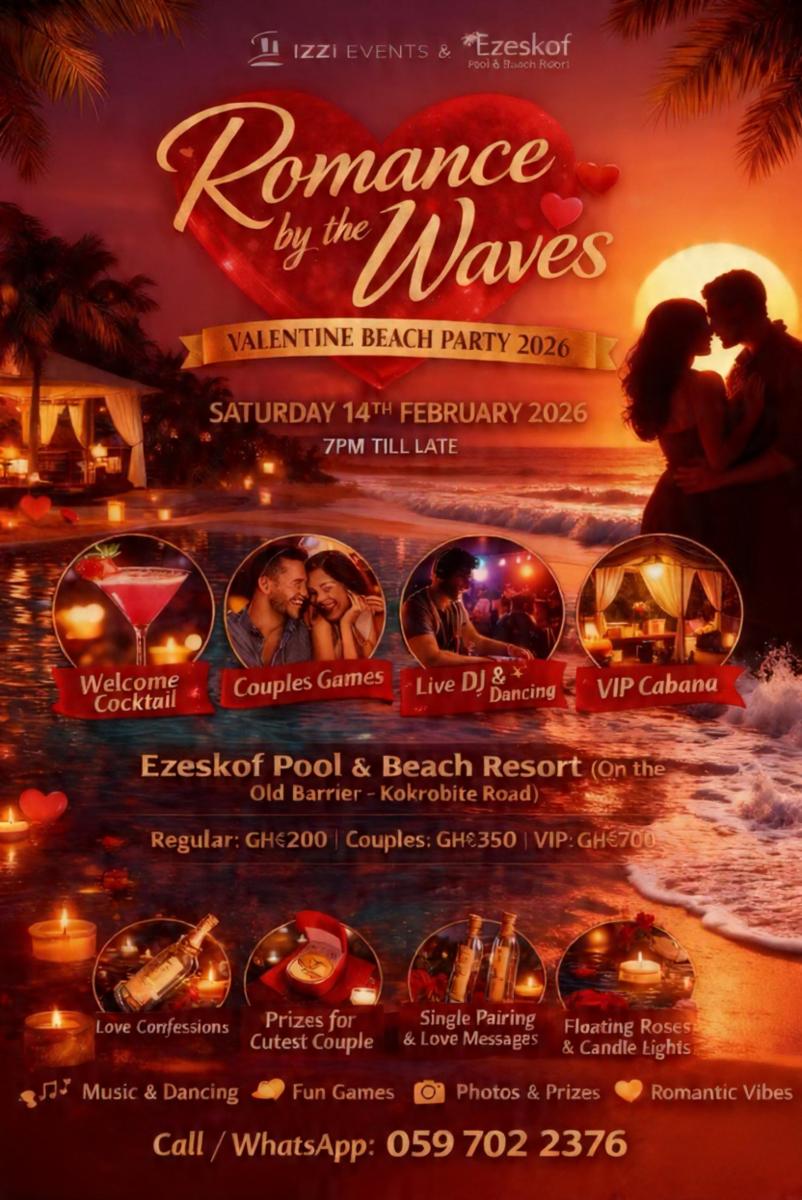Romance by the waves valentine beach party