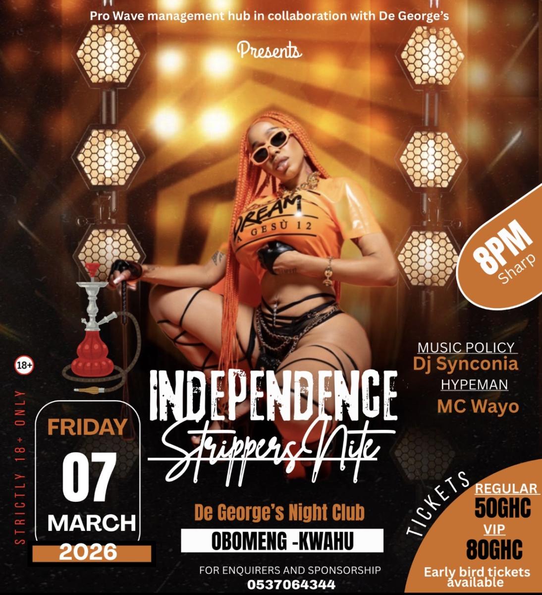 Independence strippers night
