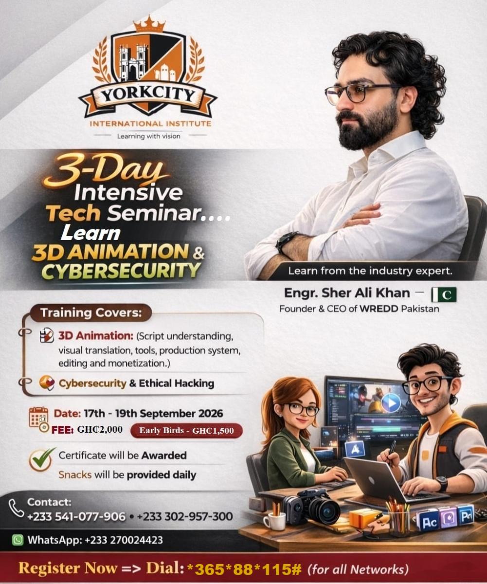3-Day Intensive Tech Seminar.