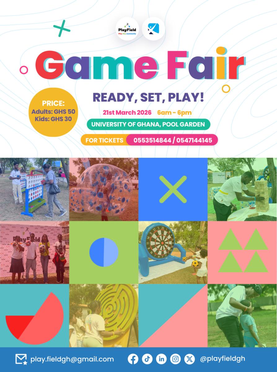 PlayField Gh x MyHealthCop GameFair 2026 (March Edition): Experience the Ultimate Gaming Adventure