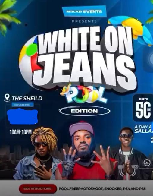 GALLY-WA (WHITE ON JEANS) THE SHEILD!
