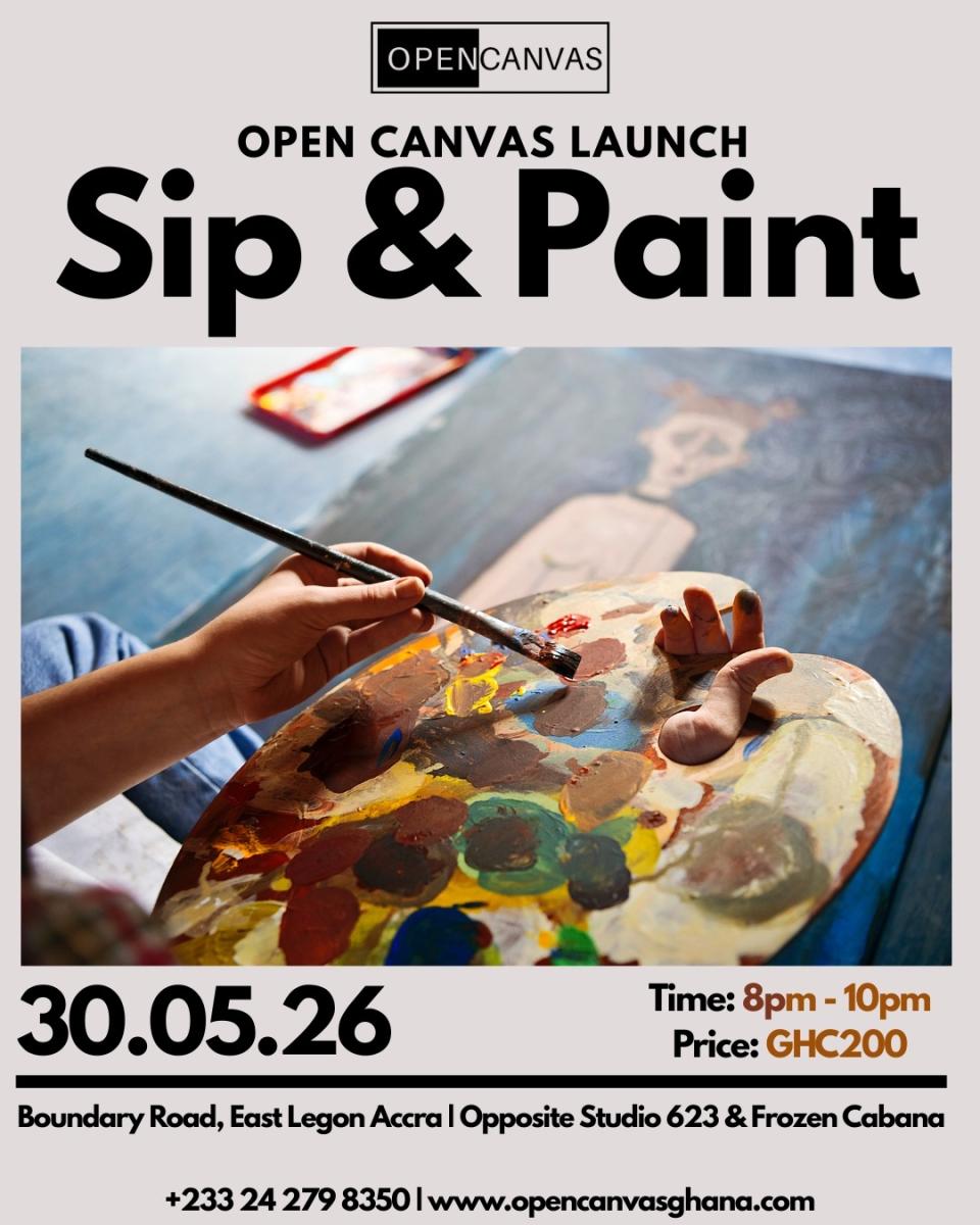 Open Canvas Launch - Sip & Paint