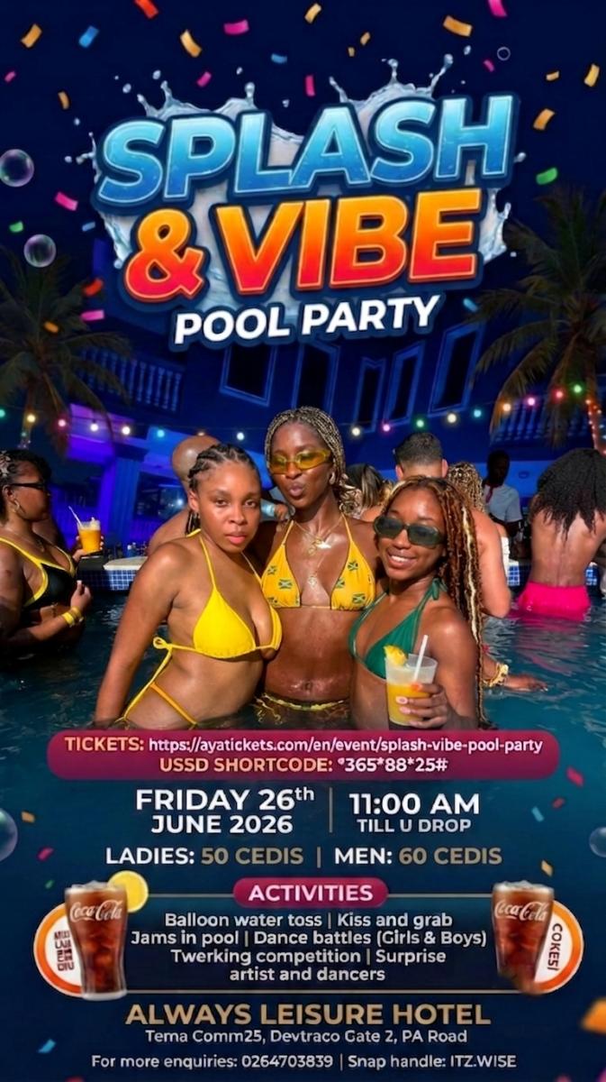 SPLASH & VIBE POOL PARTY