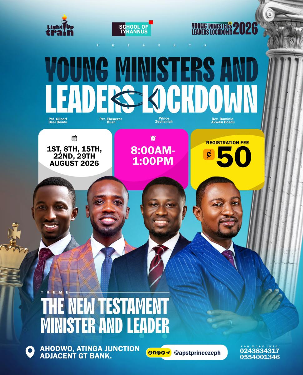 THE YOUNG MINISTERS AND LEADERS LOCKDOWN