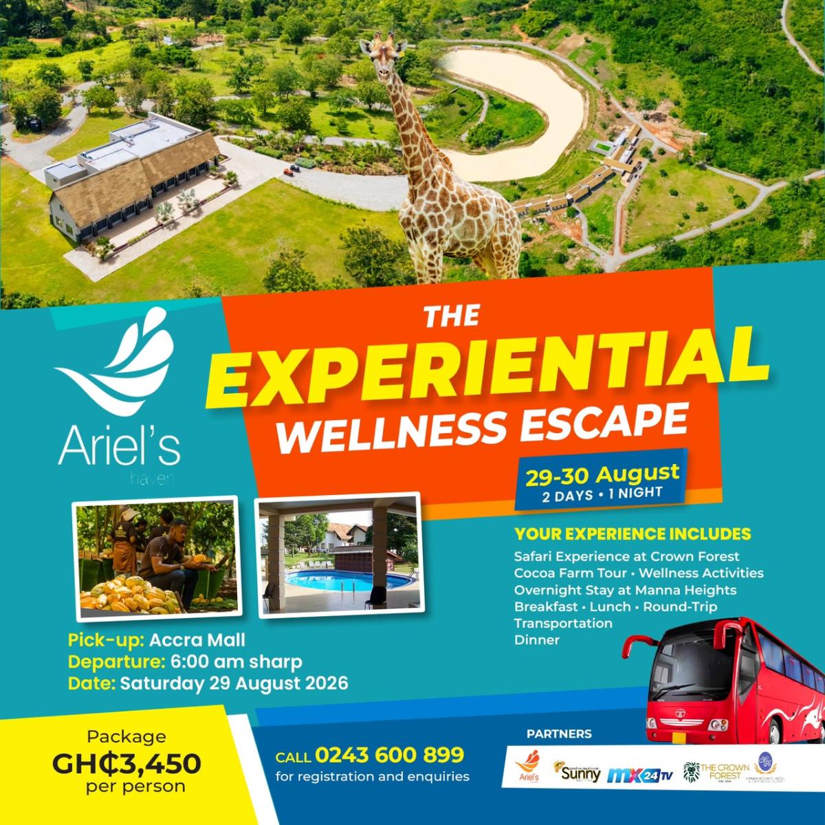 Ariel's Experiential Wellness Escape