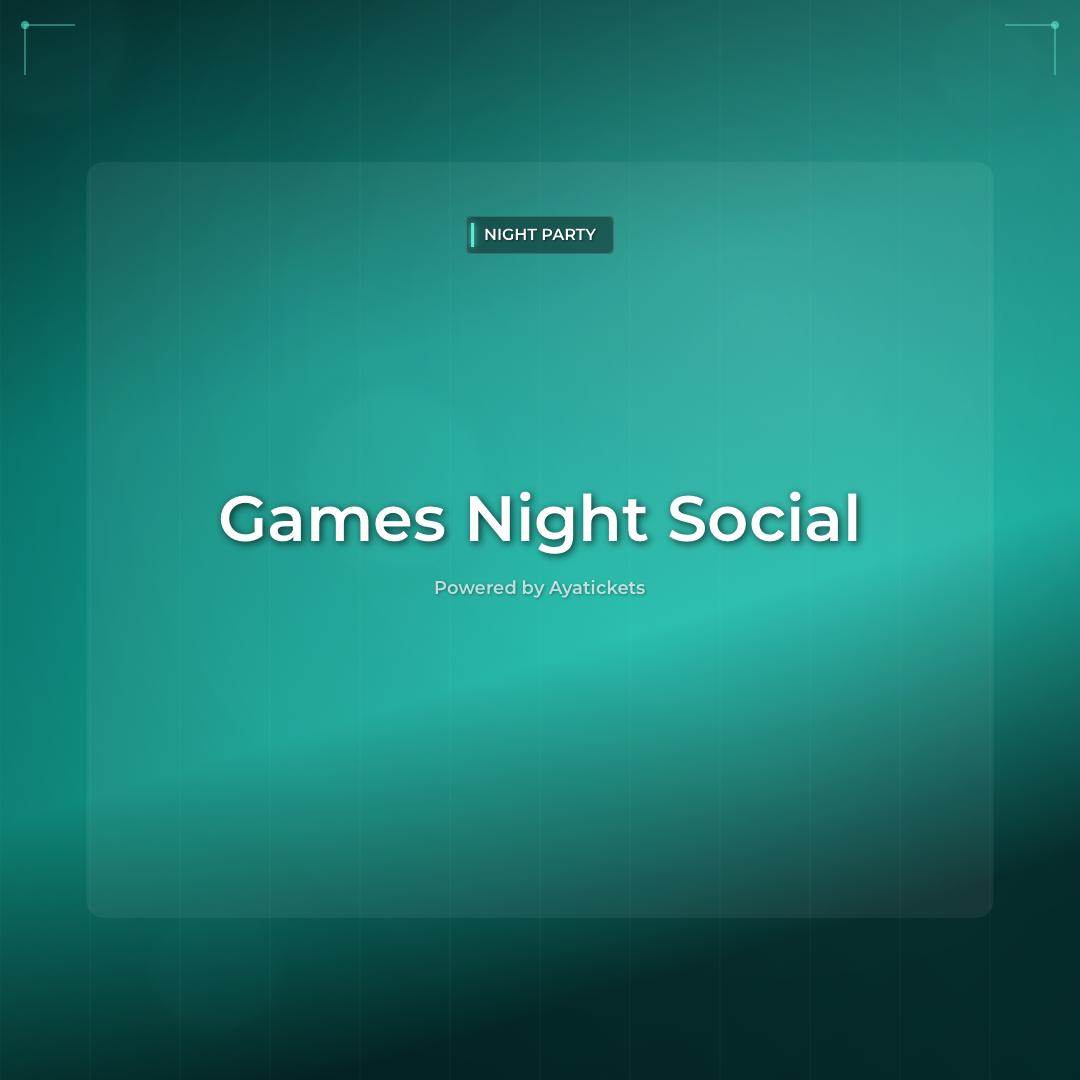 Games Night Social