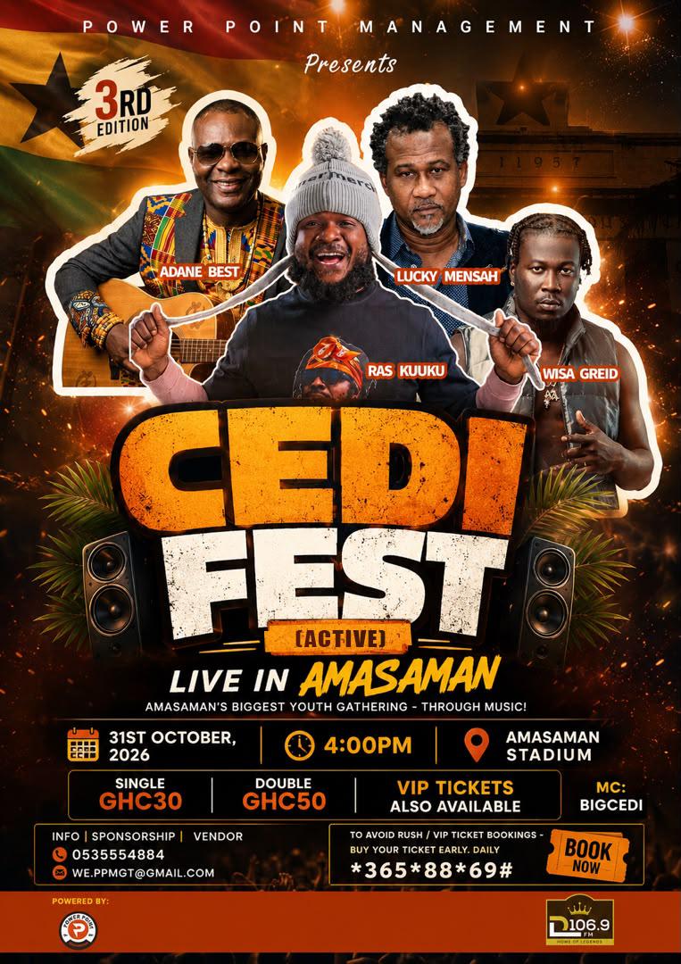 CEDI FEST PERF. & VENDORS TICKET