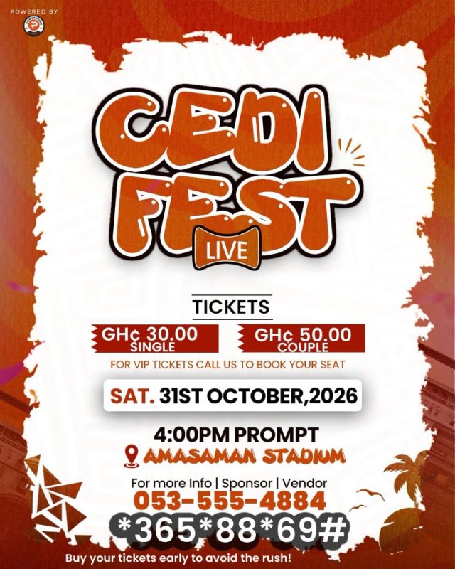 CEDI FEST Artist 90% Discount