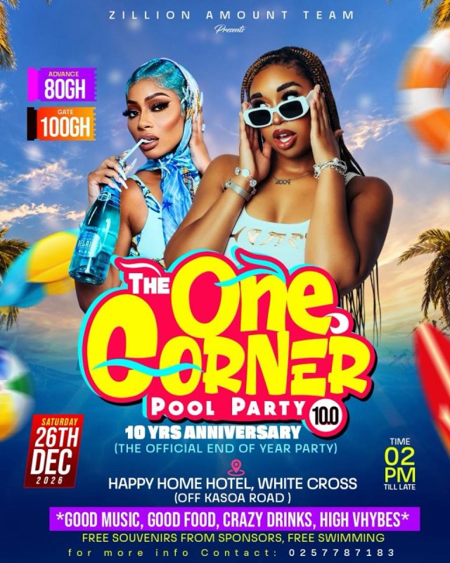 One Corner Pool Party 10.0