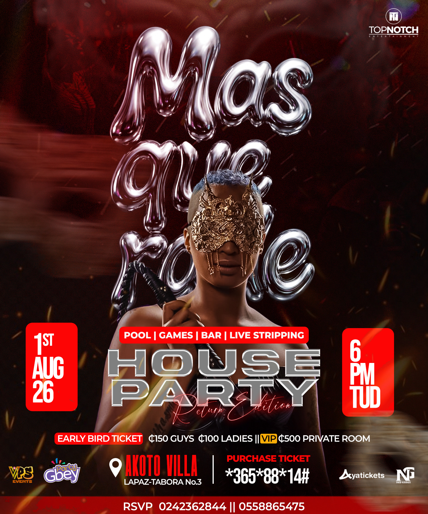 The Masquerade House Party (Return Edition)