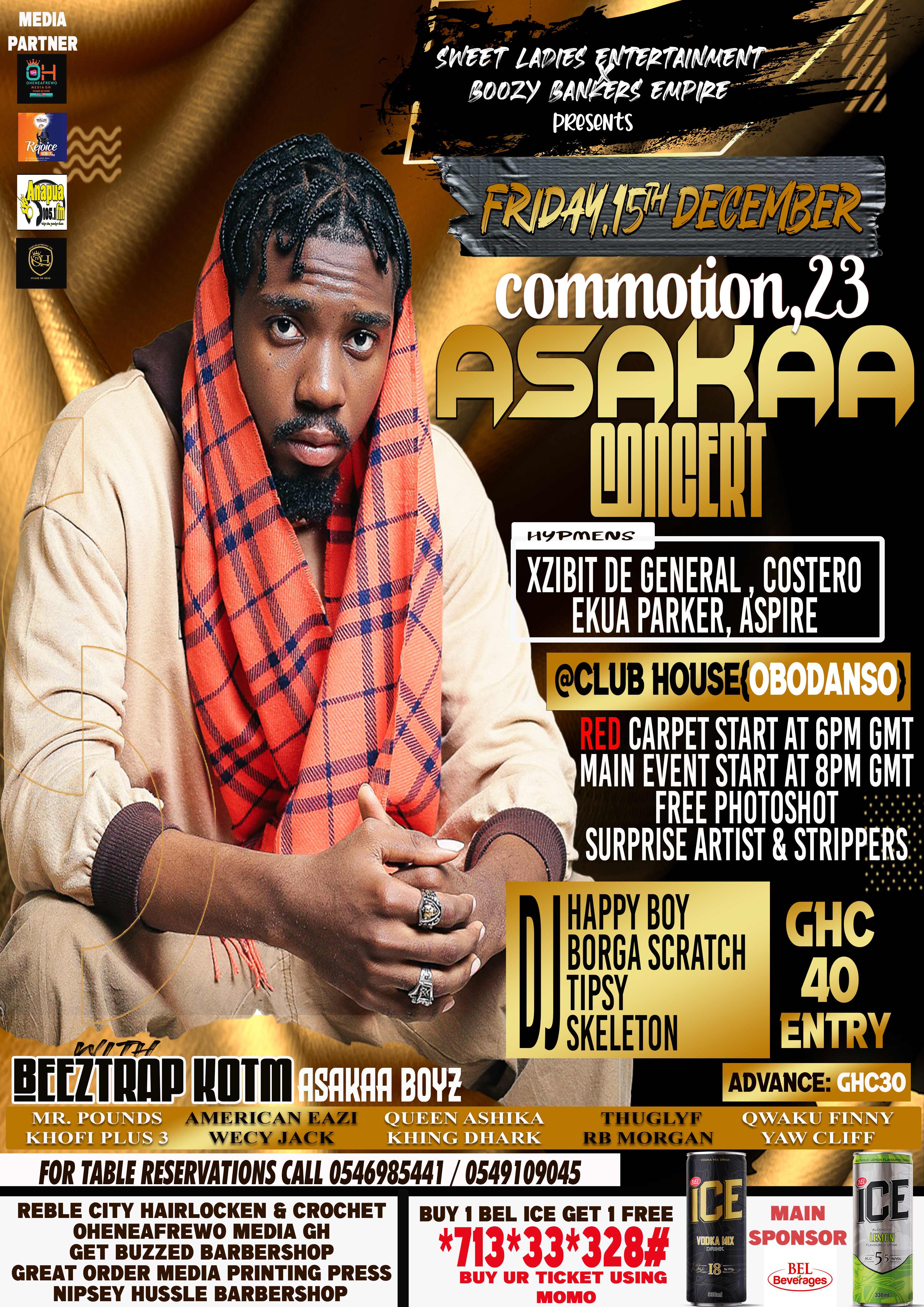 COMMOTION 23 ASAKAA CONCERT