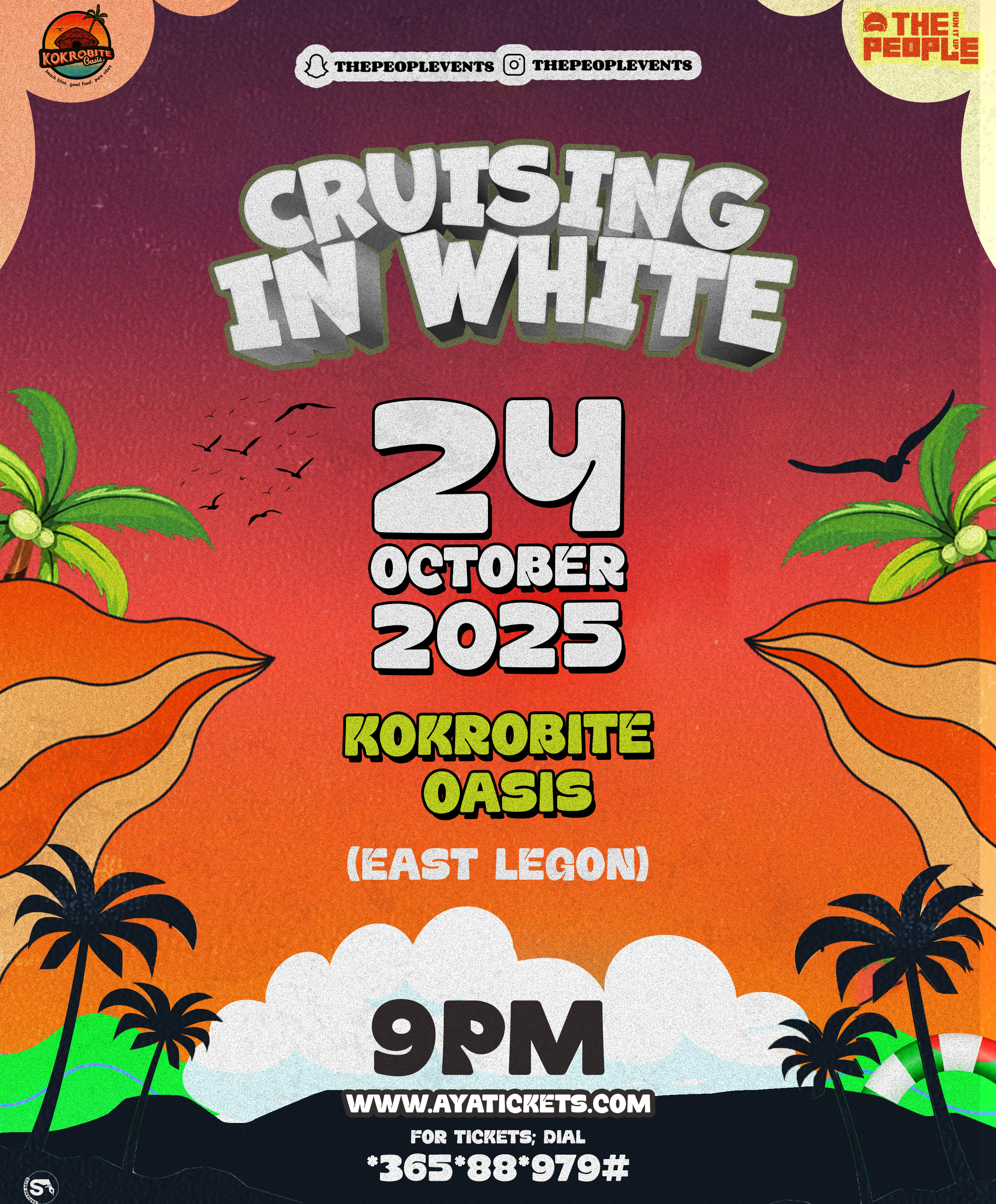 Cruising In White
