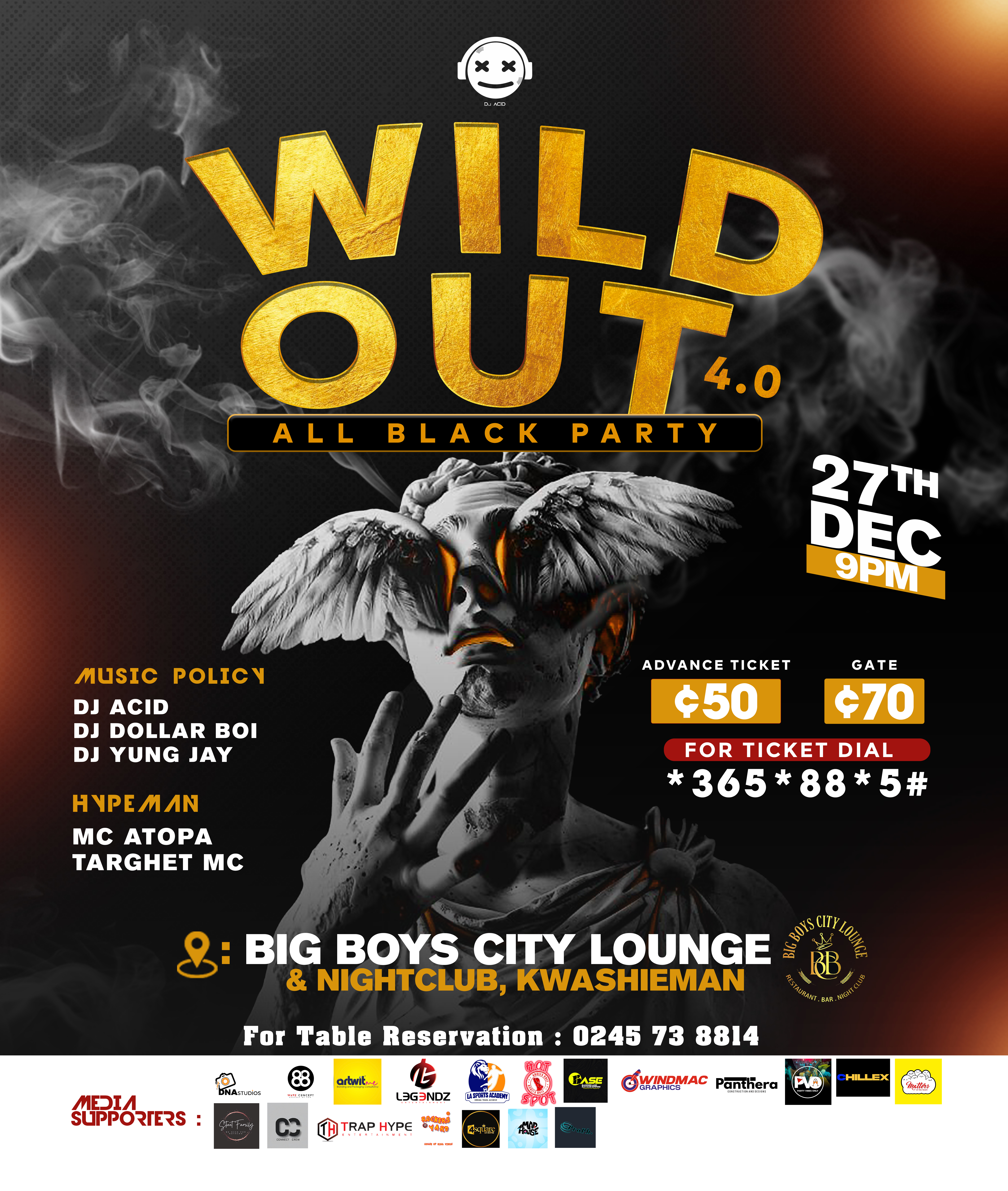 Wild Out All Black Party  v4.0
