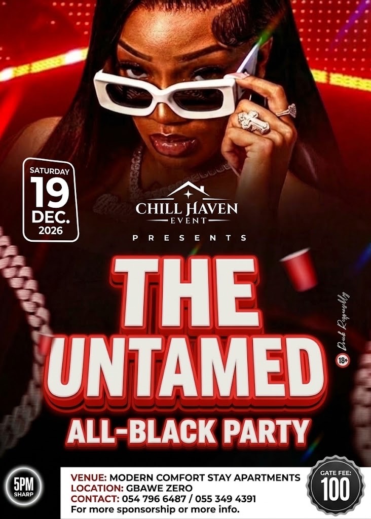UNTAMED ALL BLACK PARTY