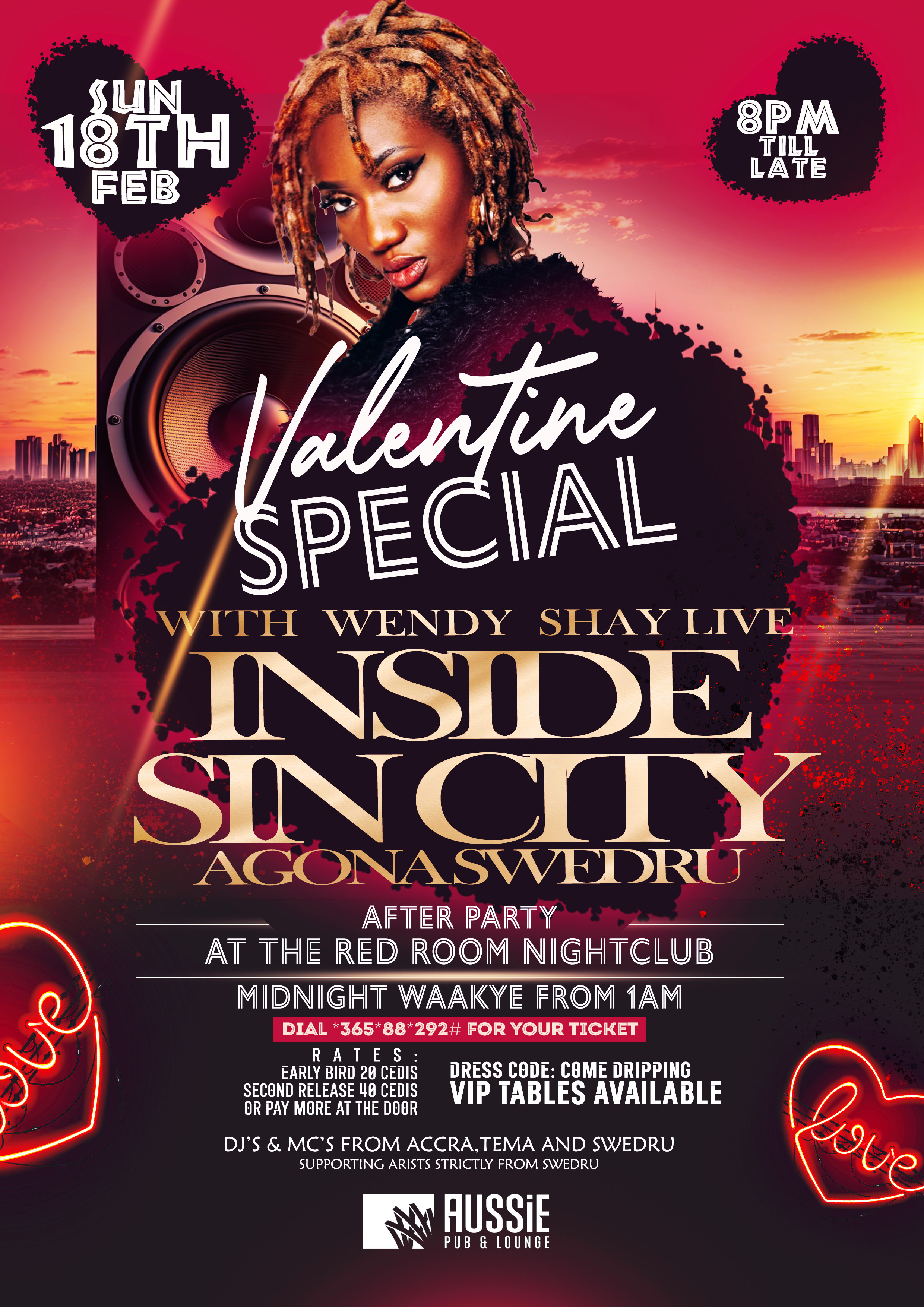 VALENTINE SPECIAL WITH WENDY SHAY LIVE INSIDE SINCITY