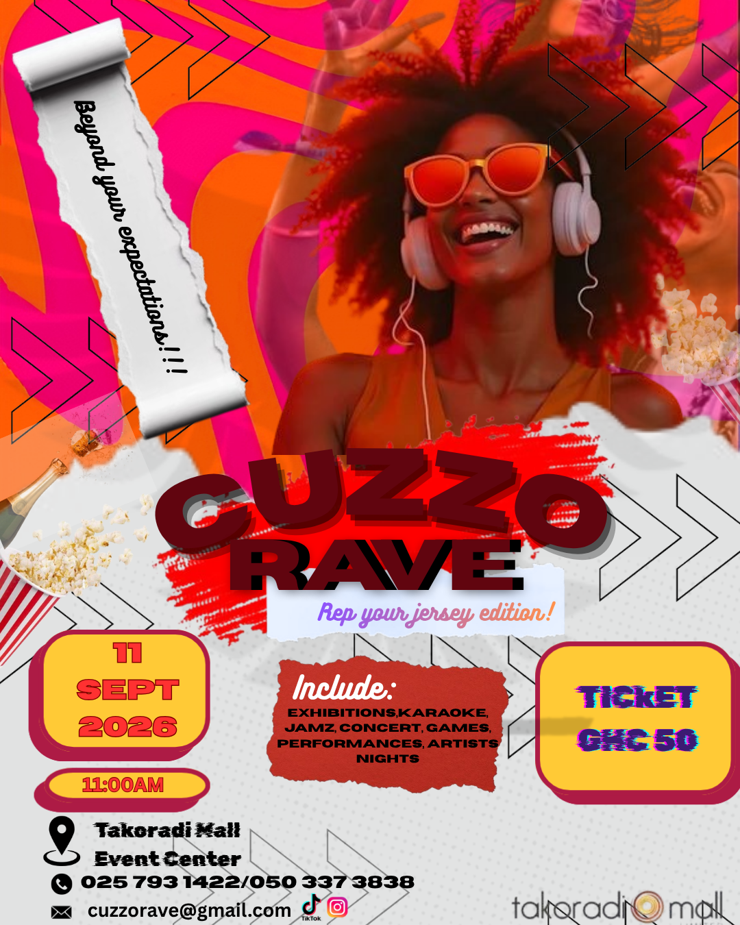 CUZZO RAVE - REP YOUR JERSEY
