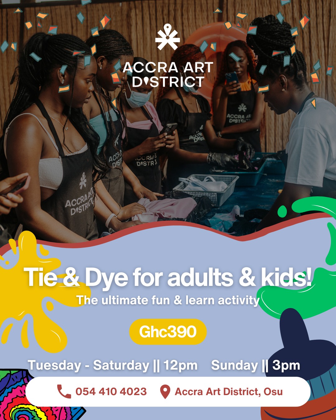 TIE & DYE WORKSHOP