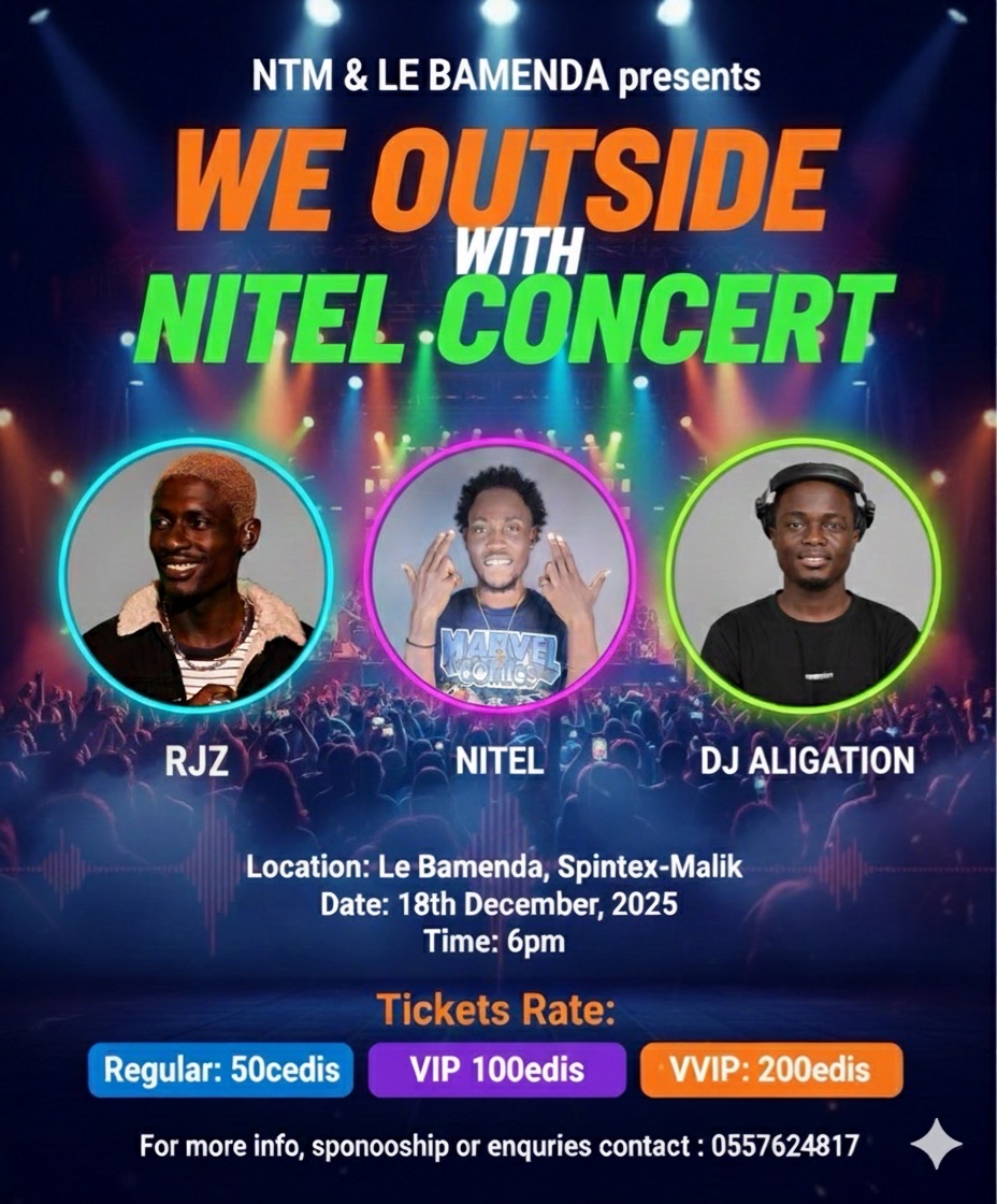 WE OUTSIDE WITH NITEL CONCERT